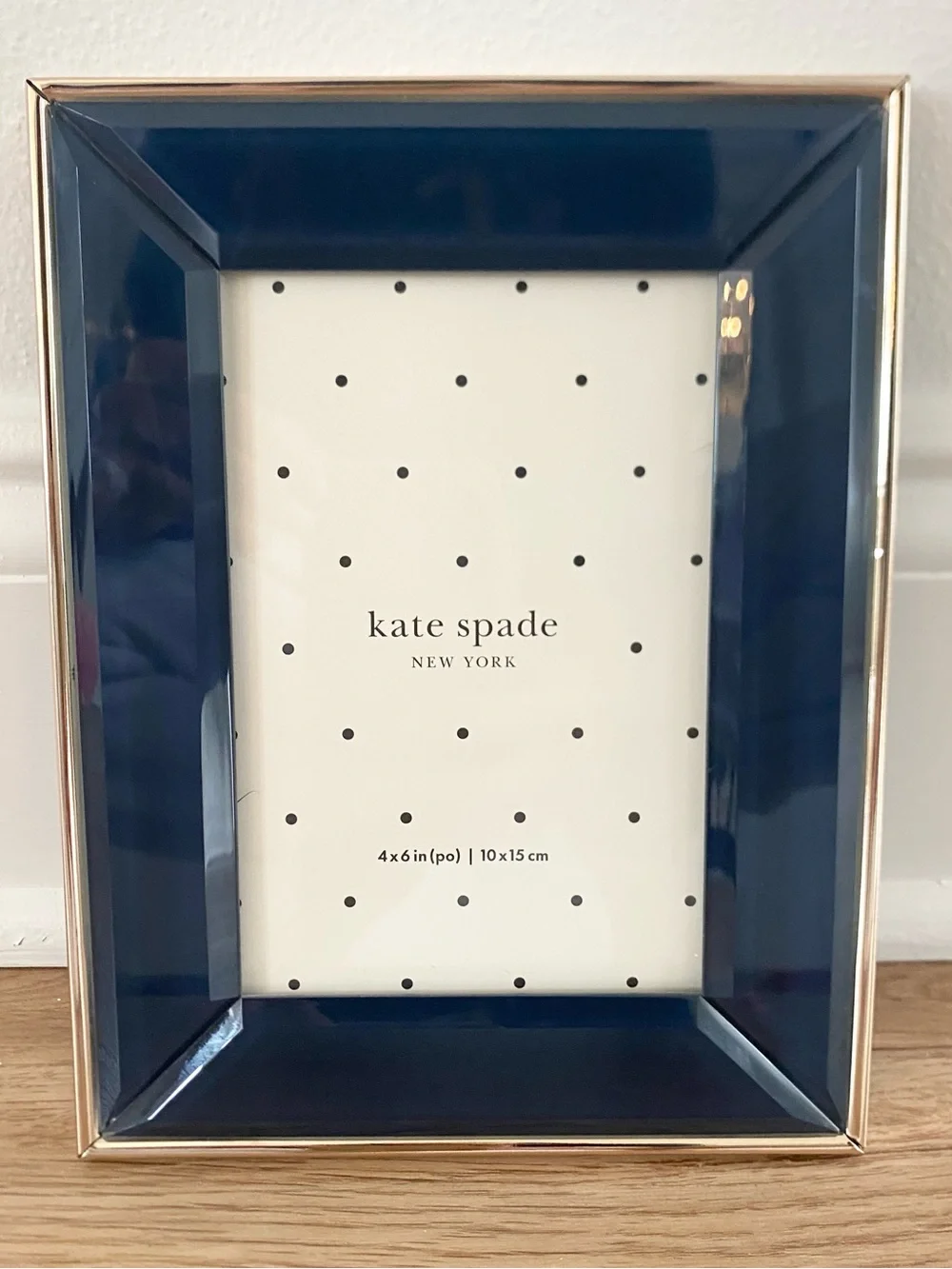 KATE SPADE Charles Lane Picture Frame 4x6